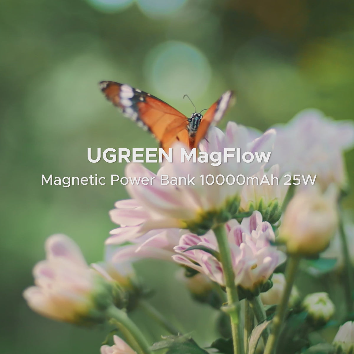 UGREEN MagFlow Magnetic Wireless Power Bank 10000mAh Qi2 25W