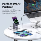 UGREEN 100W 4-Port Power Station with Qi2 Wireless Charging