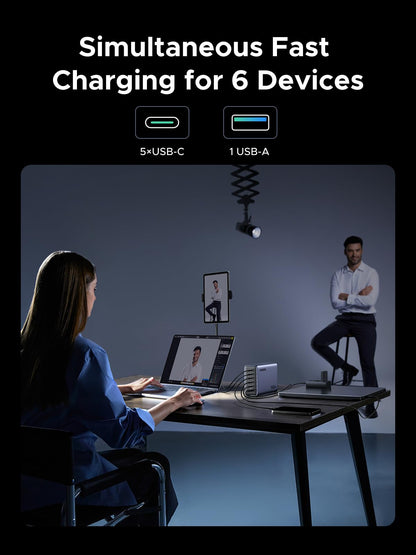 UGREEN Nexode 500W 6-Port Desktop Charger