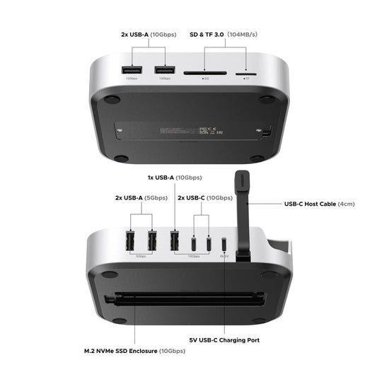 UGREEN Mac mini 11-in-1 Docking Station with SSD Expansion