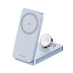 UGREEN MagFlow 3-in-1 Magnetic Wireless Charger (Qi2 25W, MagSafe-Compatible)