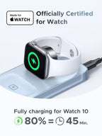 MagFlow 3-in-1 Magnetic Wireless Charger (Qi2 25W, MagSafe-Compatible)