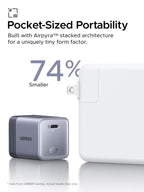 UGREEN Nexode Air USB-C Charger (65W, GaN, Foldable Plug)