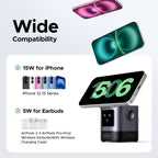 UGREEN Uno 2-in-1 Magnetic Wireless Charger 15W