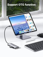 UGREEN USB-C Hub 4-Port USB 3.2 10Gbps Data Hub with 2 USB-C & 2 USB-A